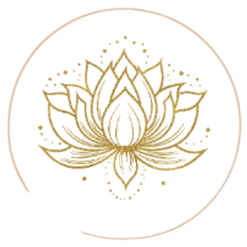 Lotus-Logo der Massage Praxis im Dorf